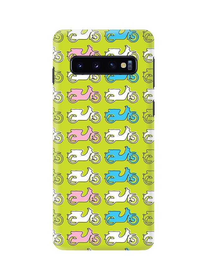 Stylizedd Protective Case Cover For Samsung Galaxy S10 Asian Scooter - Image 1
