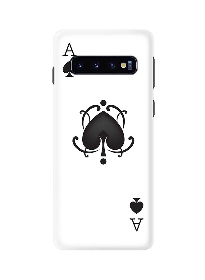 Stylizedd Protective Case Cover For Samsung Galaxy S10 Ace Of Spades  - Image 1