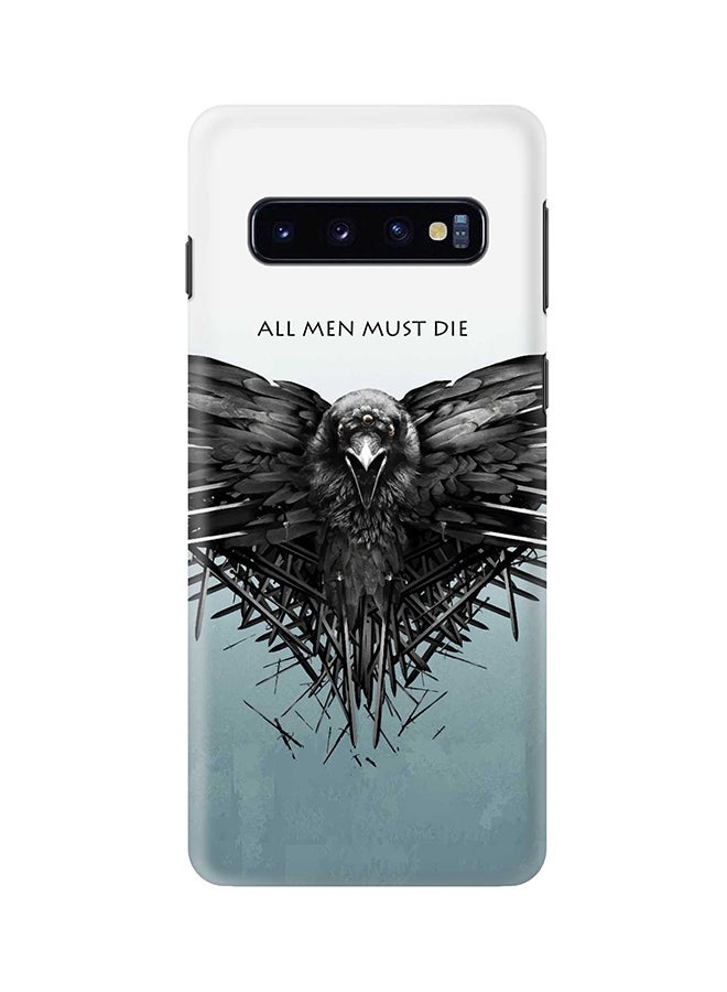 Stylizedd Protective Case Cover For Samsung Galaxy S10 GOT All Men Must Die - Image 1