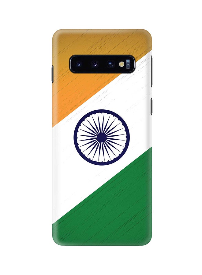 Stylizedd Protective Case Cover For Samsung Galaxy S10 Plus Flag Of India  - Image 1