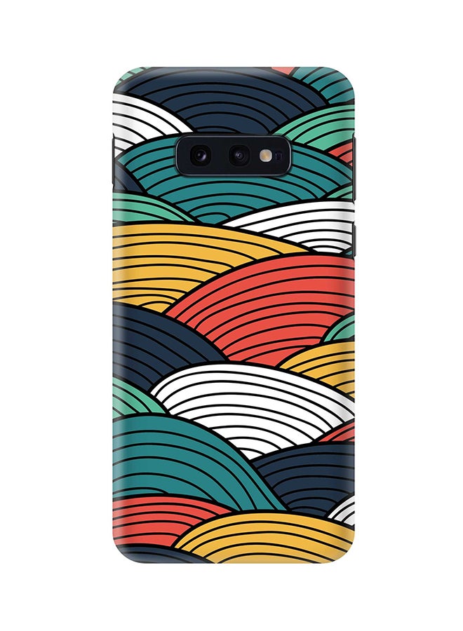 Stylizedd Protective Case Cover For Samsung Galaxy S10E Woven Colors - Image 1