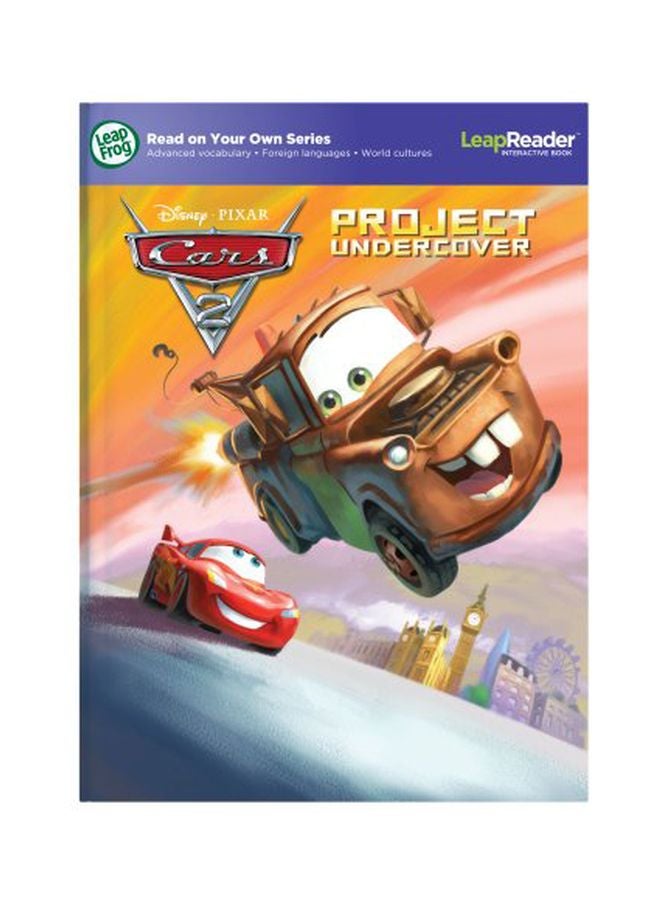 LeapFrog LeapReader Disney Pixar Cars 2 Project Undercover Book  - Image 1