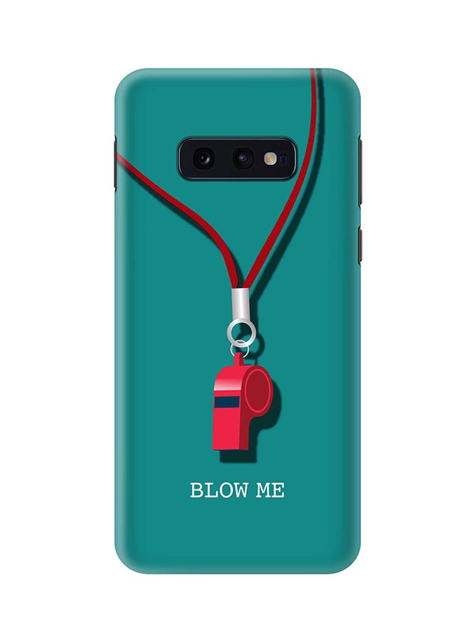 Stylizedd Protective Case Cover For Samsung Galaxy S10E Blow Me - Image 1