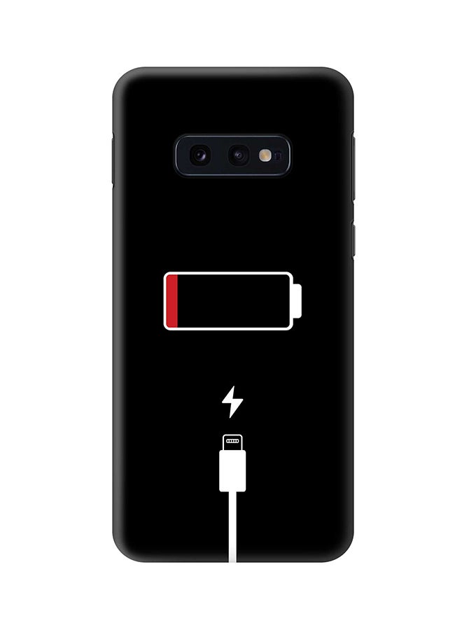 Stylizedd Protective Case Cover For Samsung Galaxy S10E Battery Empty - Image 1