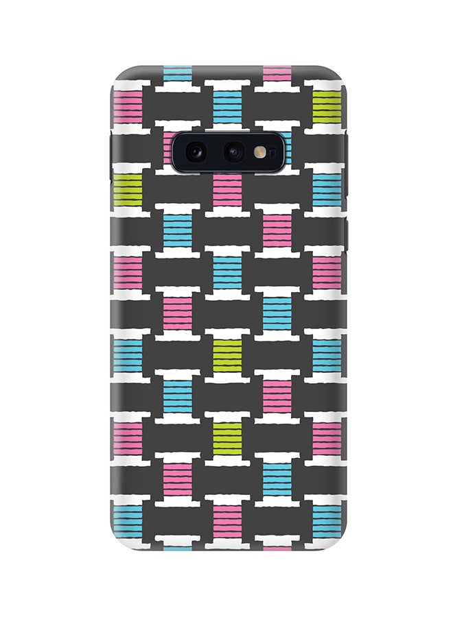 Stylizedd - Protective Case Cover For Samsung Galaxy S10E Thread Roll - Image 1