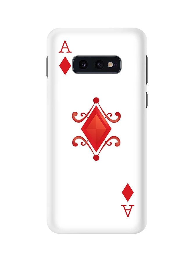 Stylizedd Protective Case Cover For Samsung Galaxy S10E Ace Of Diamonds  - Image 1