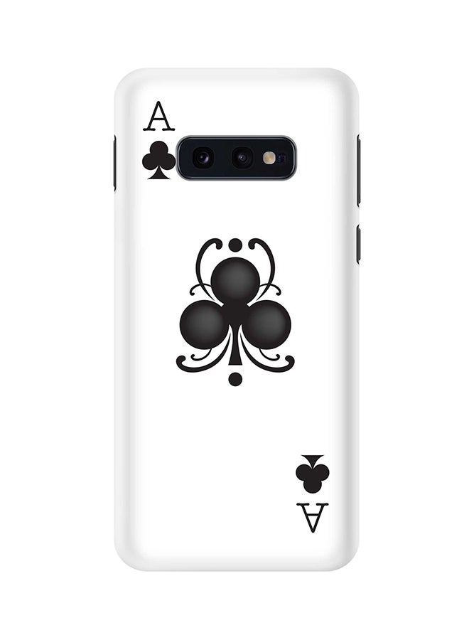 Stylizedd Protective Case Cover For Samsung Galaxy S10E Ace Of Clubs  - Image 1