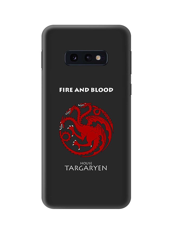 ستايلايزد غطاء حماية واقِ لهاتف سامسونج جالاكسي S10E هاوس تارغيريان - Image 1