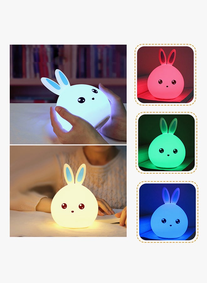 7 Color USB Rechargeable Rabbit LED Night Lamp - v1552039205/N21721789A_3