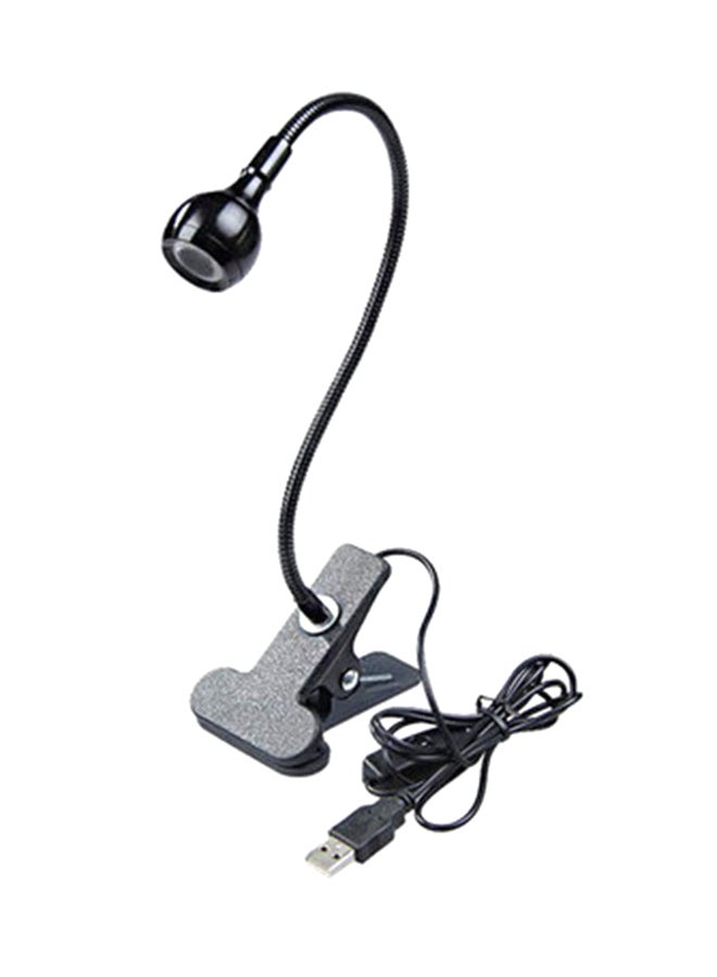 مصباح LED للقراءة مزود بمنفذ USB ومشبك