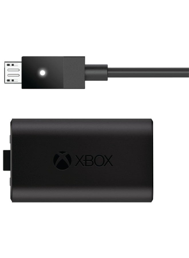Microsoft - Xbox One Play And Charge Kit For Wireless Controller Black - Image 1