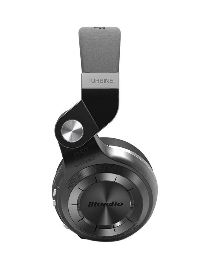 بلوديو سماعة رأس ستيريو توضع فوق الأذن مزودة بميكروفون أسود - Image 3