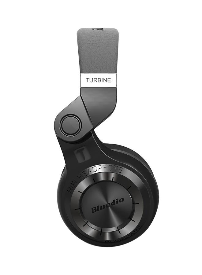 بلوديو سماعة رأس ستيريو توضع فوق الأذن مزودة بميكروفون أسود - Image 2