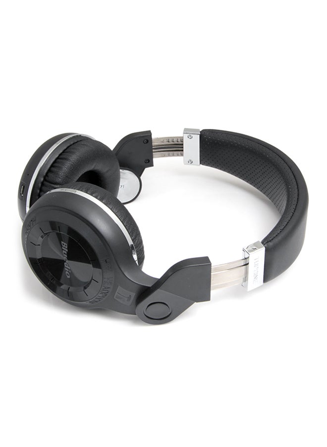 بلوديو سماعة رأس ستيريو توضع فوق الأذن مزودة بميكروفون أسود - Image 5