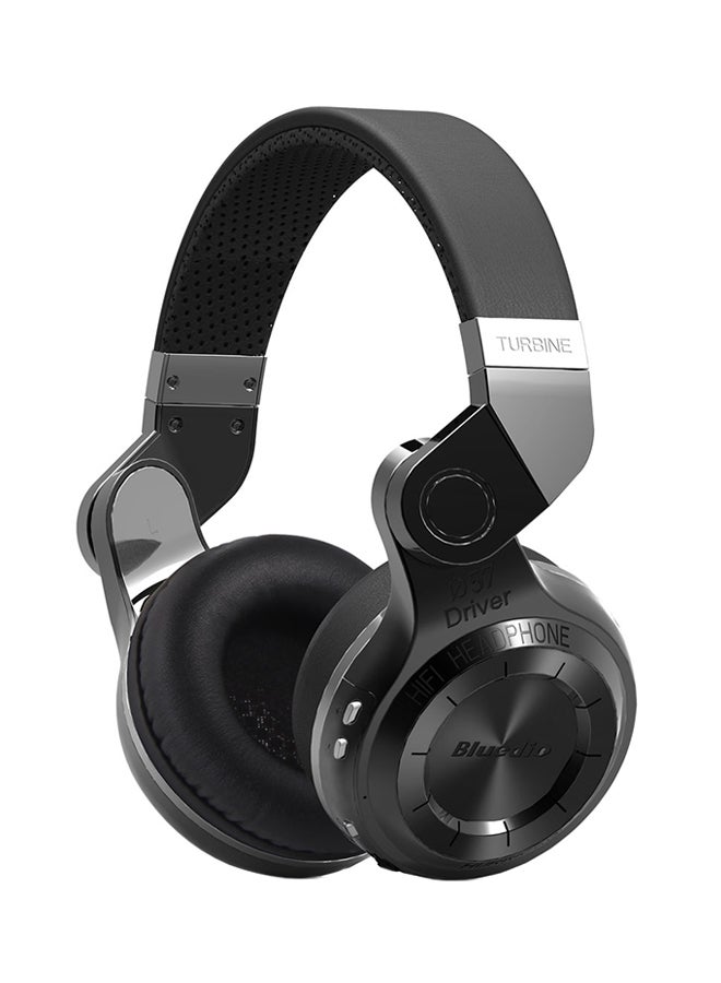 بلوديو سماعة رأس ستيريو توضع فوق الأذن مزودة بميكروفون أسود - Image 3