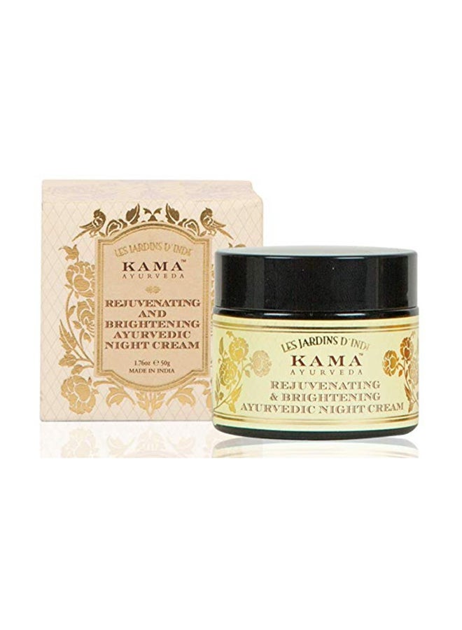 Kama Ayurveda - Rejuvenating And Brightening Ayurvedic Face Night Cream 50grams - Image 1