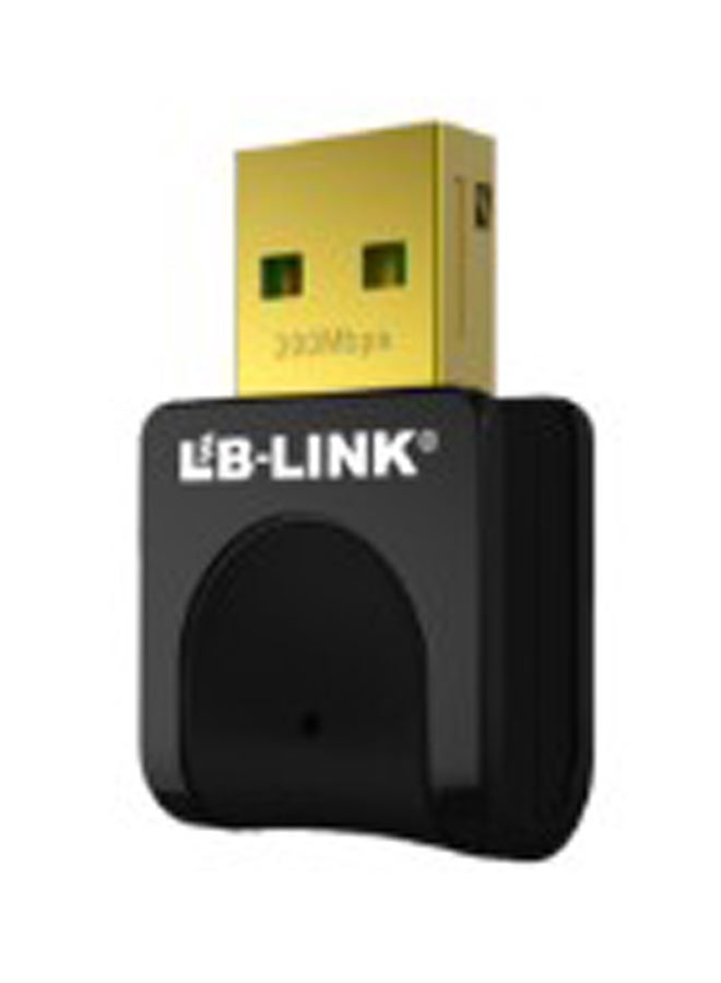 LB لنك محول واي فاي لاسلكي عالي السرعة بمنفذ USB بسرعة 300 ميجابت بالثانية 