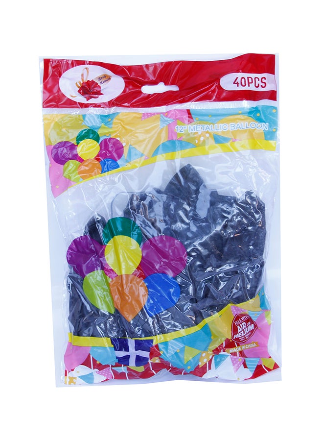 Rosymoment 40-Piece Decorative Party Balloons Set 12inch  - Image 1