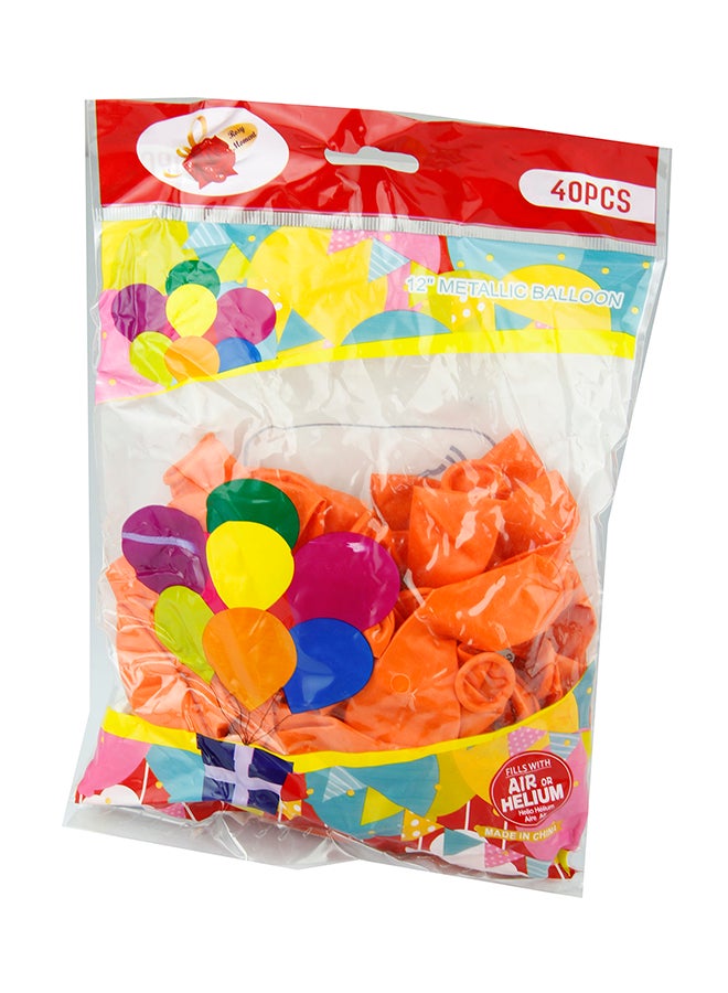 Rosymoment - 40-Piece Balloons Set 12inch - Image 1