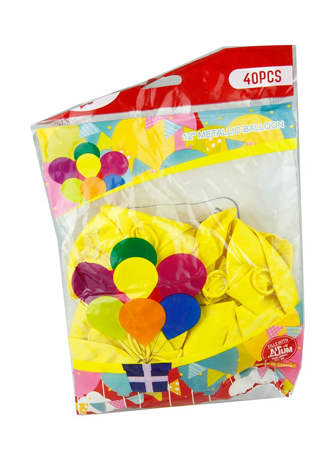 Rosymoment - 40-Piece Balloons Set 12inch - Image 1