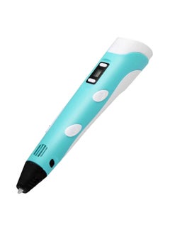 3D 3D Printing Drawing Pen Blue/White  - Image 1