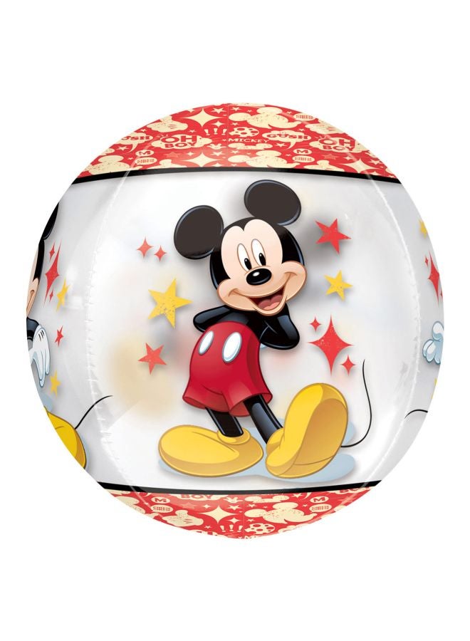 Amscan Orbz Classic Mickey Mouse Balloon  - Image 2