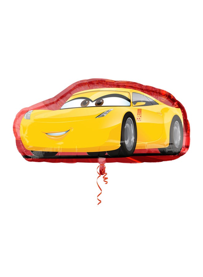 Amscan Cruz Jackson Car Shape Decorative Foil Balloon