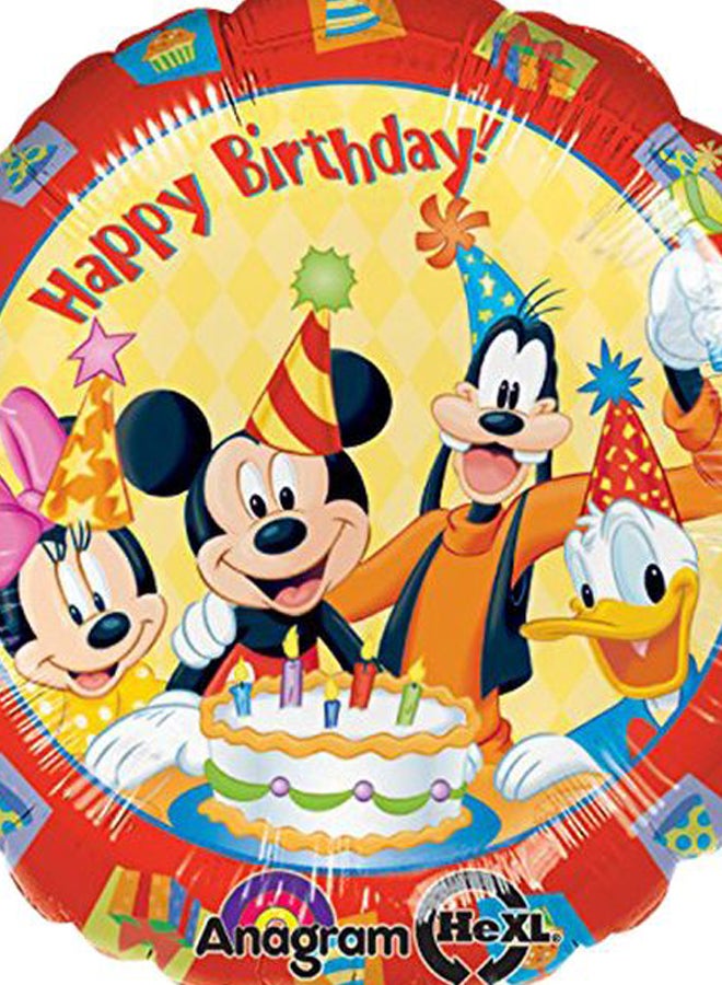 أمسكان بالون أعياد الميلاد ميكي وأصدقائه طراز S60 18بوصة - Image 2