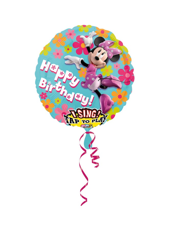 Amscan Minnie Mouse Birthday Party Balloon P75 28cm 