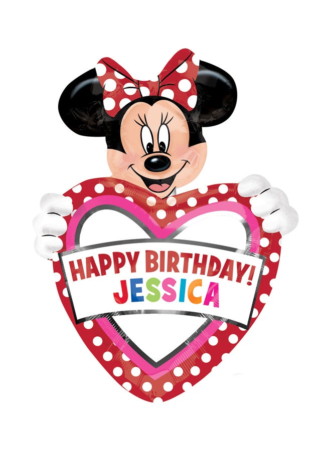 Amscan Minnie Mouse Happy Birthday Party Balloons P40 33inch 