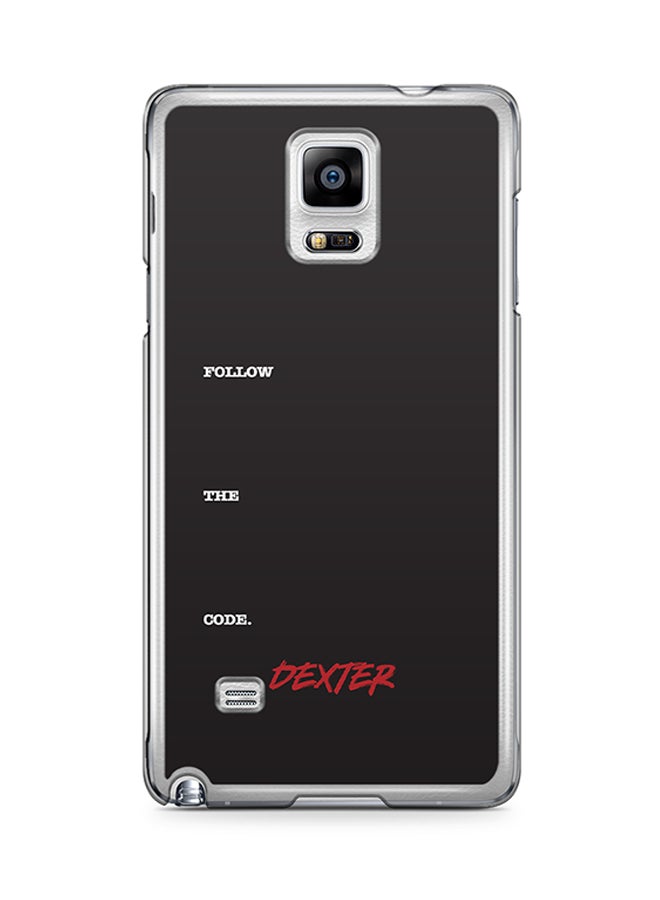Transparent Edge Protective Case Cover For Samsung Galaxy Note 4 Follow the code Dexter