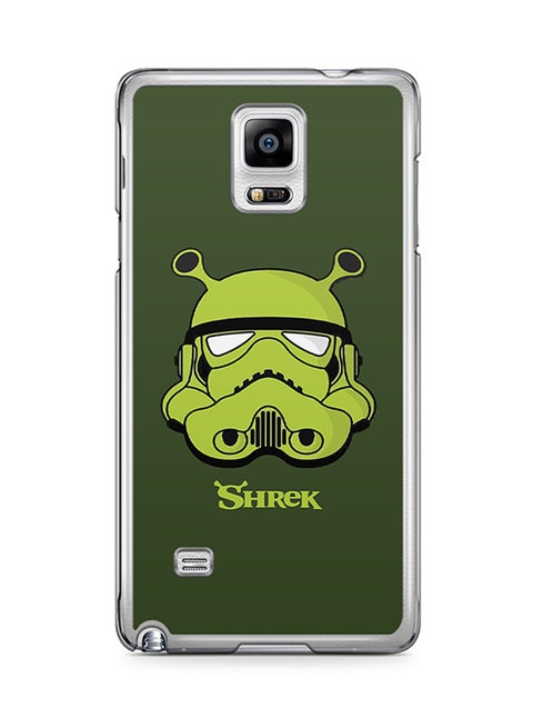 Transparent Edge Protective Case Cover For Samsung Galaxy Note 4 Vader Shrek
