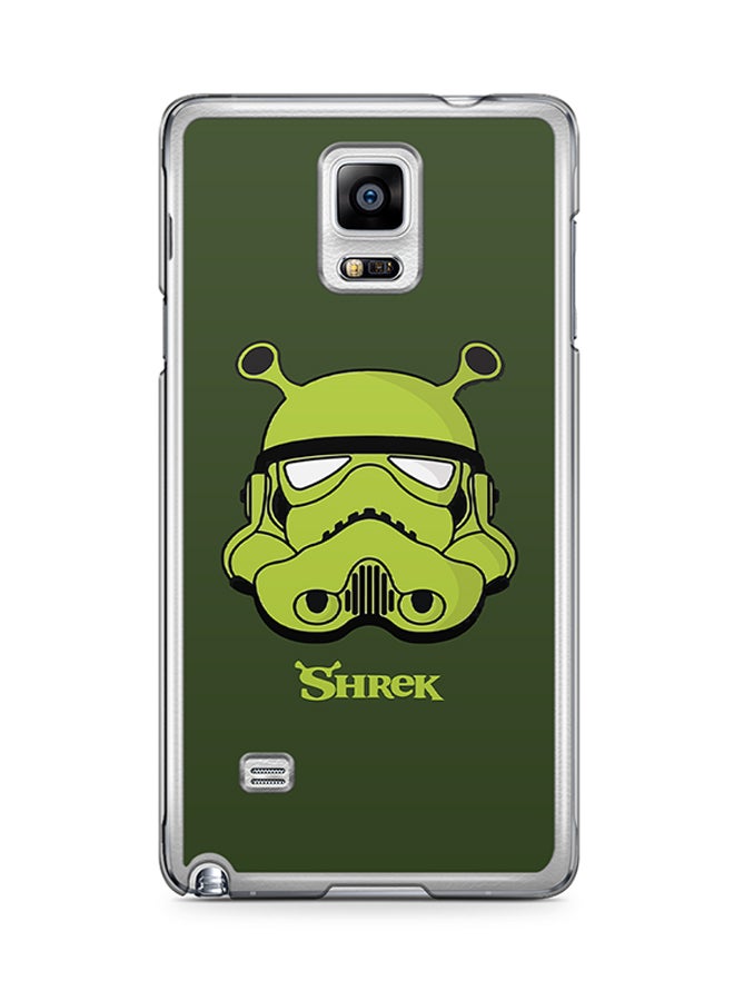 Transparent Edge Protective Case Cover For Samsung Galaxy Note 4 Vader Shrek
