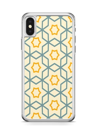 Transparent Edge Protective Case Cover For Apple iPhone X Authentic Arabic Pattern Tiles - v1552043967/N21790322A_1