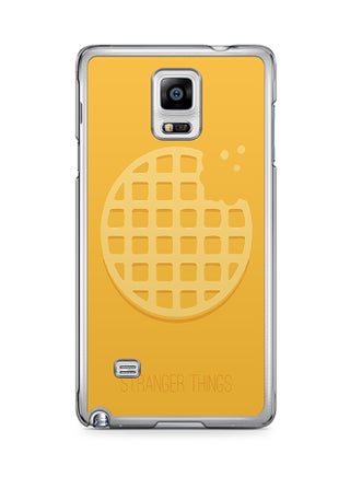 Transparent Edge Protective Case Cover For Samsung Galaxy Note 4 Bite Waffle Pie Stranger Things Pattern - v1552044024/N21790006A_1
