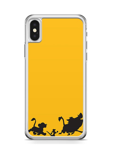 Transparent Edge Protective Case Cover For Apple iPhone X Hakuna Matata Song Impression