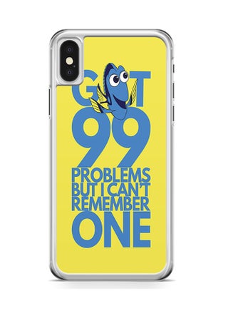 Transparent Edge Protective Case Cover For Apple iPhone X ory Quote Finding Nemo - v1552044118/N21790390A_1