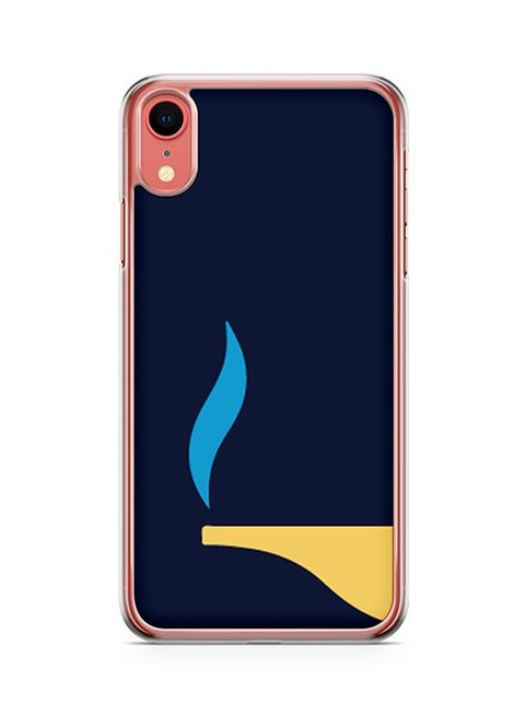 Transparent Edge Protective Case Cover For Apple iPhone XR Aladdin Lamp