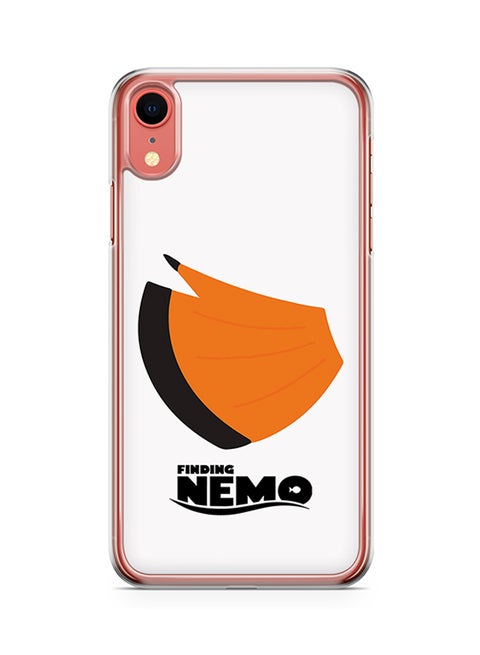 Transparent Edge Protective Case Cover For Apple iPhone XR Nemo Tail Design Art