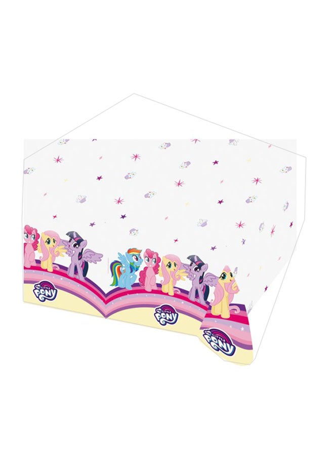 Amscan My Little Pony Printed Decorative Table Cover 1.80m x 1.20m/ 5.9 x 4feet Birthday Decorations Party Supplies 5.9 x 4feet
