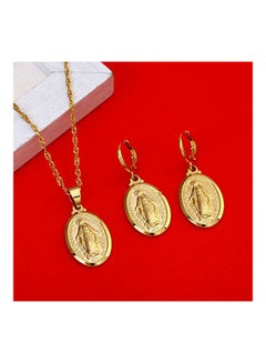 BR Gold Jewelry Metal Brass Pendant Necklace  - Image 2