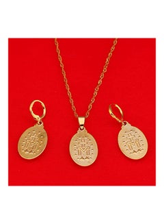 BR Gold Jewelry Metal Brass Pendant Necklace  - Image 4