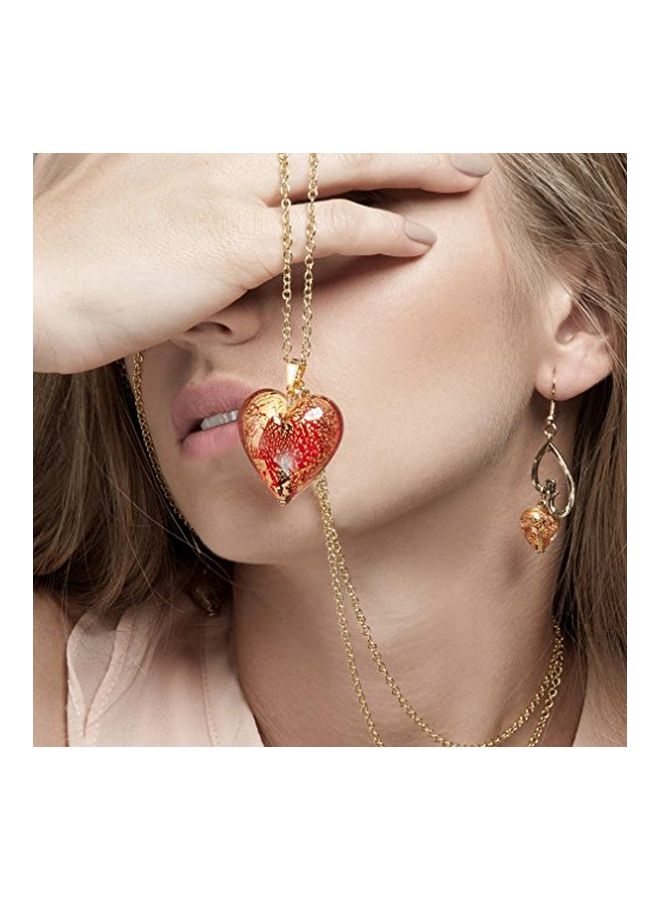 GlassOfVenice Ca D'oro Heart Pendant - Image 3