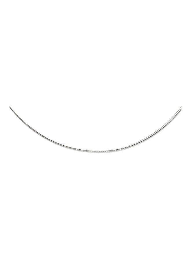 ICE CARATS Metal Sterling Silver Necklace 