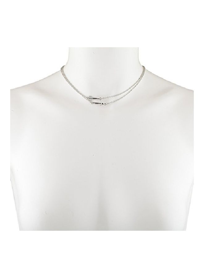 Lux Accessories 2-Piece Brass BFF Pendant Necklace  - Image 4