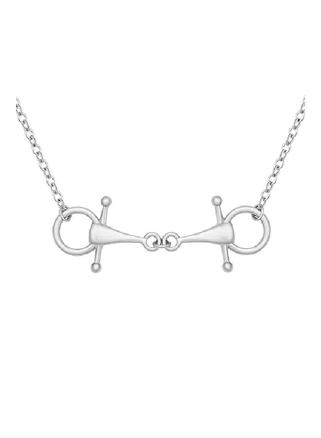 MANZHEN Snaffle Bit Pendant Necklace - Image 1