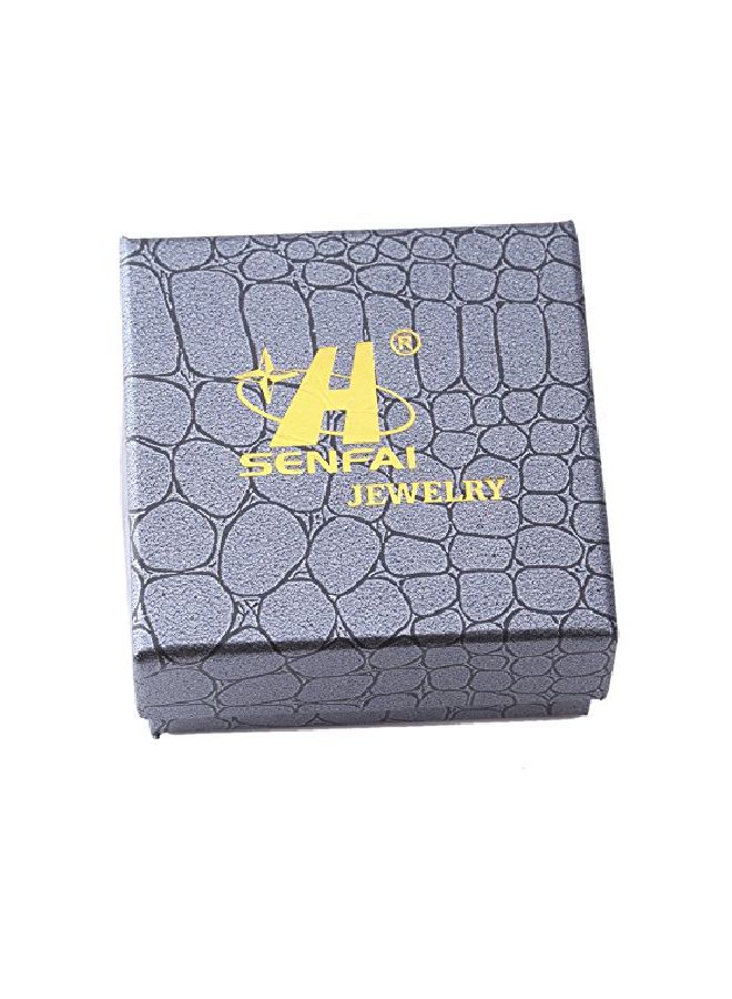 SENFAI Rhodium Plated Scissor Pendant Necklace - Image 2