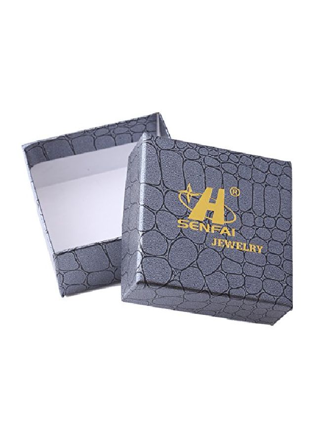 SENFAI Rhodium Plated Scissor Pendant Necklace - Image 3