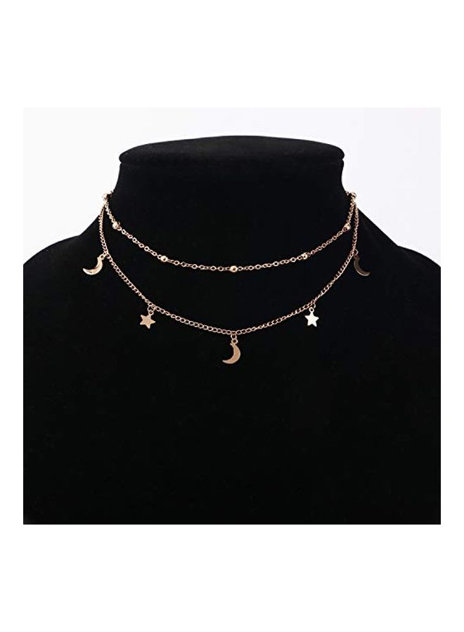 BaubleStar Rose Gold Plated Charm Layered Necklace - Image 5