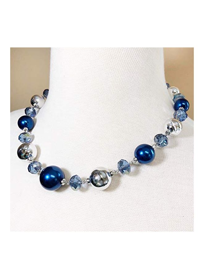 Gypsy Jewels Beaded Necklace With Dangle Earrings Set  - Image 3